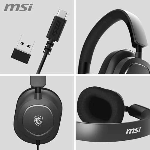 MSI Ausinės Žaidimams | MAESTRO 300 | su laidu | Over-Ear | Noise canceling