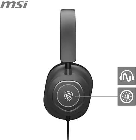 MSI Ausinės Žaidimams | MAESTRO 300 | su laidu | Over-Ear | Noise canceling