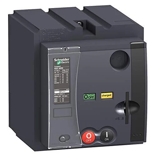 Schneider Electric „Schneider“ variklio pavara MT400/630 220–240 VAC, skirta kompaktiškam NSX400/630 grandinės pertraukikliui (LV432641)