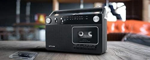 Radijo kasetė Muse, juoda