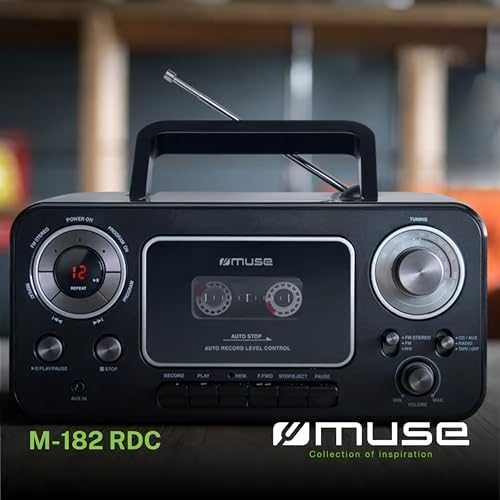 Magnetola Muse M-182 RDC radio Cassette