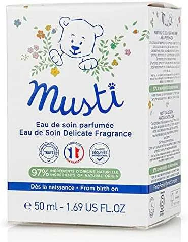 Vaikiškas kvapusis vanduo Mustela Musti Eau De Soin Delicate Fragrance 50ml