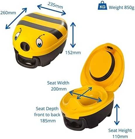 My Carry Potty Mokomasis nešiojamas naktipuodis, Boružėlė