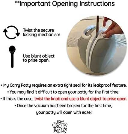 My Carry Potty Mokomasis nešiojamas naktipuodis, Boružėlė
