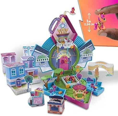 MY LITTLE PONY „Mini World Magic“ rinkinys „Krištolo namelis“