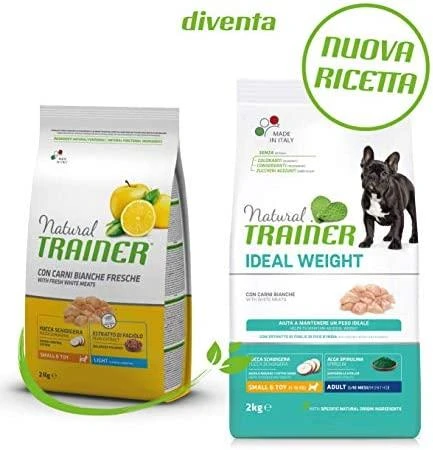Natural Trainer Adult IDEAL WEIGHT MINI/LIGHT su kalakutiena 2kg