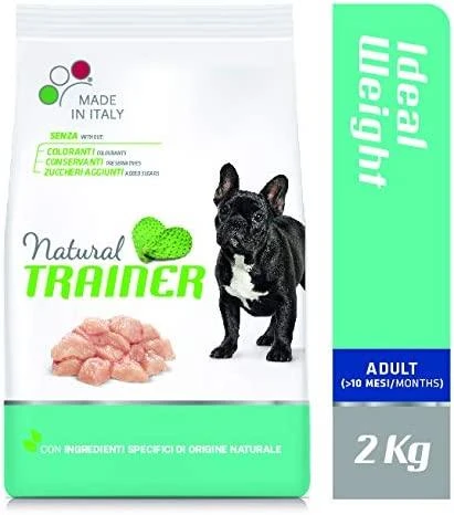 Natural Trainer Adult IDEAL WEIGHT MINI/LIGHT su kalakutiena 2kg