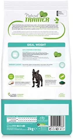 Natural Trainer Adult IDEAL WEIGHT MINI/LIGHT su kalakutiena 2kg