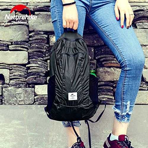 Naturehike yunyan itin lengva sulankstoma žygio kuprinė NH17A012-B 18L mėlyna