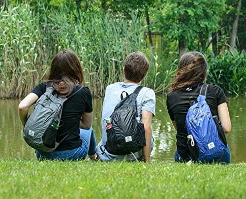 Naturehike yunyan itin lengva sulankstoma žygio kuprinė NH17A012-B 18L mėlyna