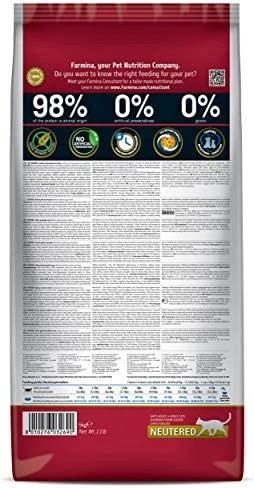 Sausas Kačių Maistas - Farmina N&D Prime Neutered Vištiena Ir Granatas, Suaugusiems 5 Kg