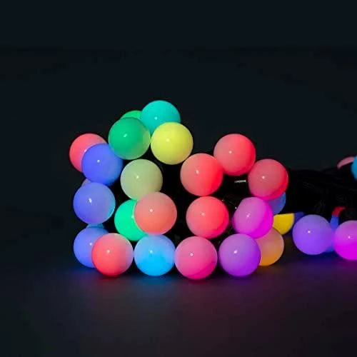 Nedis Išmani LED girlianda, 230Vac, 10,8m, 48 x Ø30mm LED, RGB+, Wi-Fi, TUYA