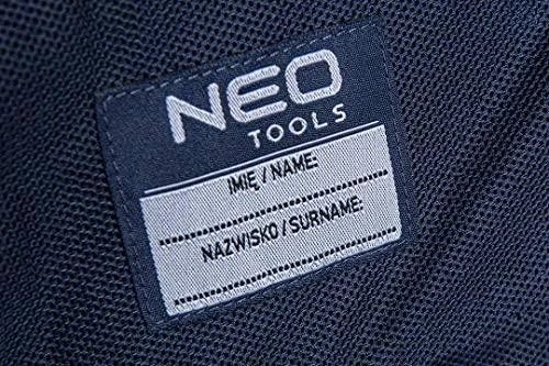 Neo Tools Bluza, PREMIUM darbinis džemperis, 100 % medvilnė, plyšimo apsauga, L dydis