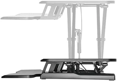 Laikiklis „NEOMOUNTS BY NEWSTAR WORKSTATION“ – SĖDIMO-STOVIMO DARBO VIETA (AUKŠČIO REGULIAVIMAS: 11–51 CM)