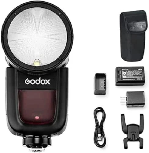 Godox V1 apvalios galvos blykstė Nikon