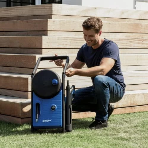 Nilfisk Core 150-10 PowerControl EU aukšto slėgio plovimo įrenginys Upright Elektrinis 468 l/h 2000 W Mėlyna