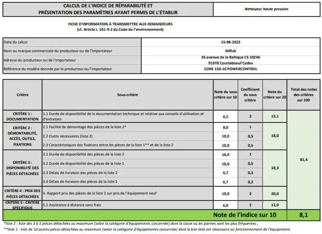 Nilfisk Core 150-10 PowerControl EU aukšto slėgio plovimo įrenginys Upright Elektrinis 468 l/h 2000 W Mėlyna