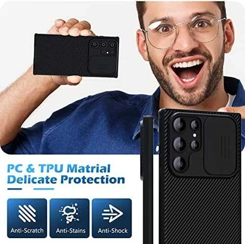 Nillkin CamShield Pro Case for Samsung Galaxy S23 Ultra - telefono dėklas