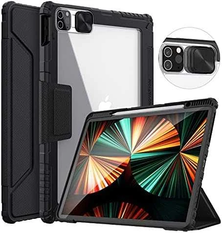 Nillkin Bumper PRO Protective Stand dėklas skirtas Apple iPad Pro 12.9 2020/2021/2022/ Air 13 2024/2025 juodos spalvos