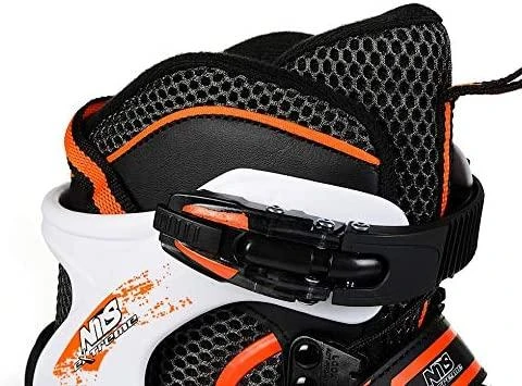 Riedučiai Nils Extreme NA1060S juodi-oranžiniai - 41