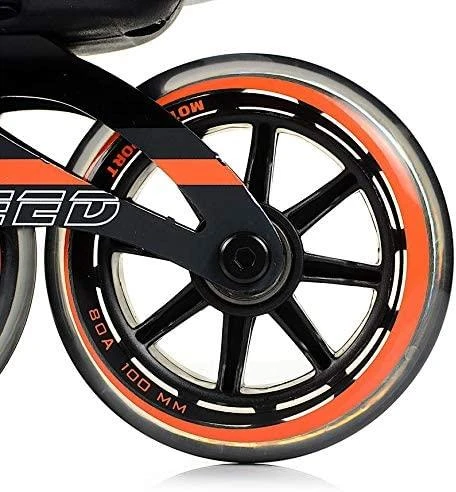 Riedučiai Nils Extreme NA1060S juodi-oranžiniai - 41