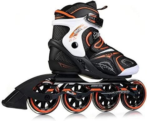Riedučiai Nils Extreme NA1060S juodi-oranžiniai - 41
