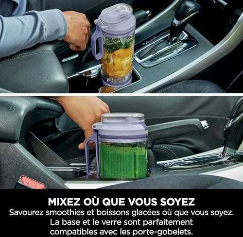 Belaidė kokteilinė Ninja Blast Max Cordless  BC251EULD, Lavender