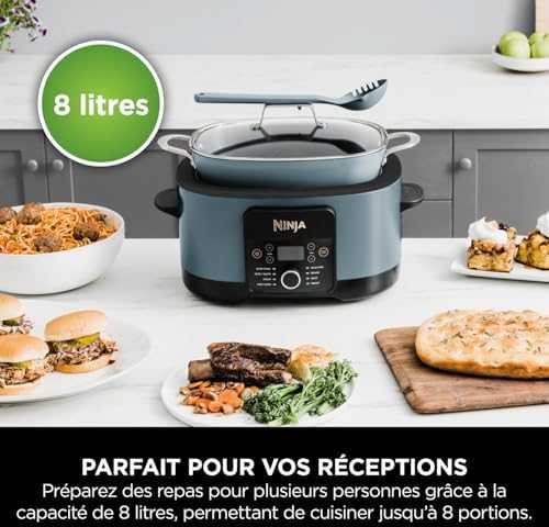 Daugiafunkcinis puodas Ninja Foodi 8-in-1 PossibleCooker, 8l