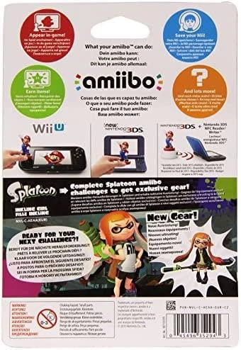 „Nintendo Amiibo“ figūrėlė „Inkling Girl“ („Splatoon“ kolekcija)