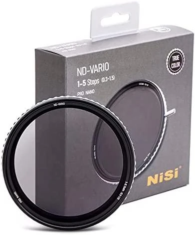 NISI FILTRAS ND-VARIO 1-5 STOPS TRUE COLOR 77mm