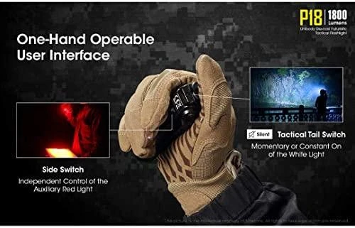 Žibintuvėlis Nitecore P18, 1800lm