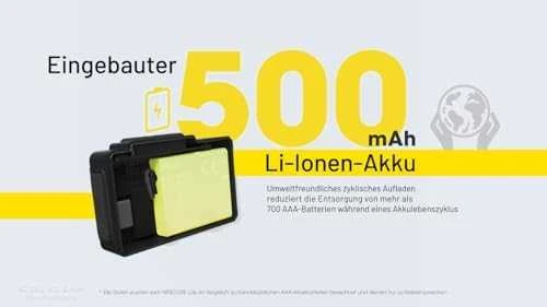 „Nitecore NU20 Classic“ 360 lm USB-C priekinis žibintas