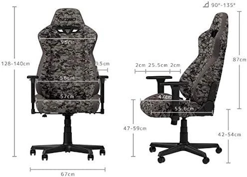 Žaidimų kėdė Nitro Concepts S300 Gaming Chair, Urban Camo