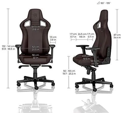 Žaidimų kėdė Noblechairs EPIC Java Edition Vinyl/PU hybrid leather Gaming Chair