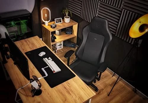 Žaidimų kėdė Noblechairs HERO High-tech faux leather Gaming Chair, Black Edition