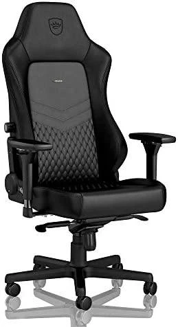 noblechairs HERO Real Leather Gaming Chair – Juodas/Juodas