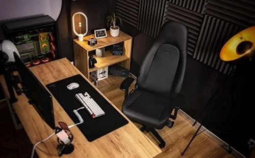 Žaidimų kėdė Noblechairs ICON Juodas Edition Vinyl / PU hybrid leather Gaming Chair, Juoda