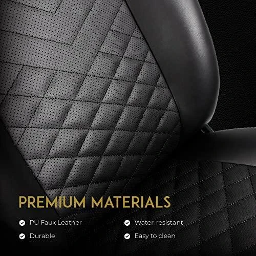 noblechairs ICON - Juodas - PU Leather (Juoda PU Oda) Kėdė