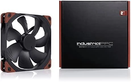 Kompiuterio Ventiliatorius - Noctua NF-A14 IndustrialPPC-2000 IP67 PWM 14 cm, Juodas