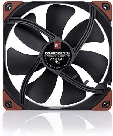 Kompiuterio Ventiliatorius - Noctua NF-A14 IndustrialPPC-2000 IP67 PWM 14 cm, Juodas