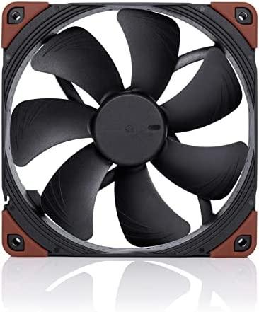 Noctua NF-A14 INDUSTRIALPPC-2000 PWM Kompiuterio dėklas Fan 14 cm Juodas, Brown 1 pc(s)