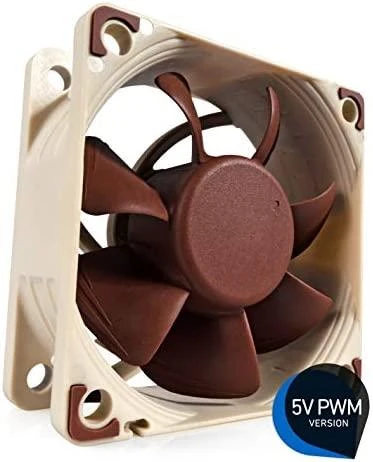 Kompiuterio Korpuso Ventiliatorius - Noctua NF-A6x25 5V PWM Rusvai Geltonas