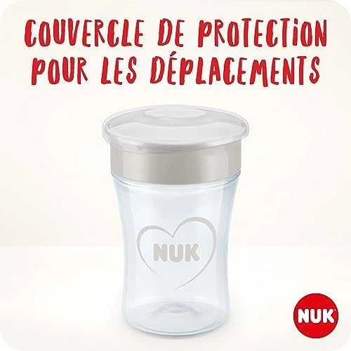 NUK Puodelis mokymuisi gerti Magic Cup 360° gerimo kraštas 230ml mėlyna