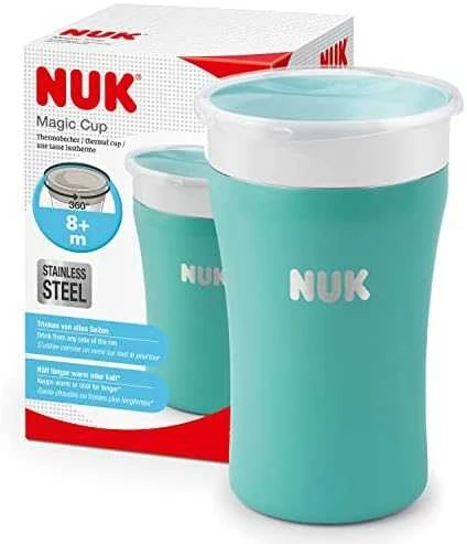 NUK Puodelis mokymuisi gerti Magic Cup 360° gerimo kraštas 230ml mėlyna