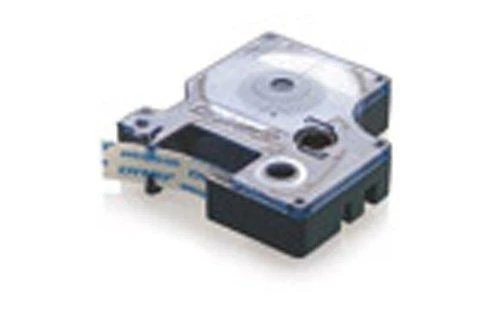 D1, žymėjimo juosta, 19mm, baltas tekstas ant juodo juostos, 7m - 45811 DYMO / S0720910