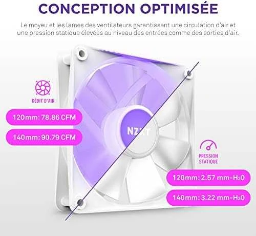 „Nzxt F140 RGB Core“ ventiliatorius (RF-C14SF-W1)