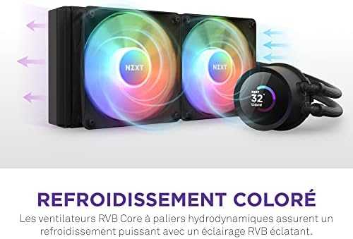 NZXT CPU vandens aušinimo Kraken 360 RGB LCD