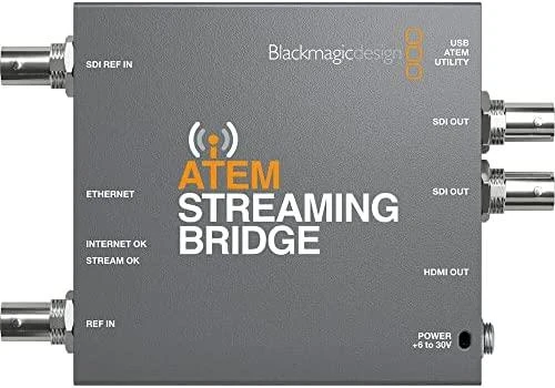 Objektyvas Blackmagic Design ATEM srautinio perdavimo tiltas