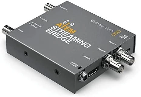 Objektyvas Blackmagic Design ATEM srautinio perdavimo tiltas