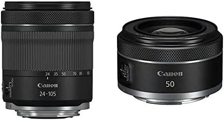 Objektyvas Canon RF 24-105mm F4-7.1 IS STM MILC Standartiniai objektyvai Juoda